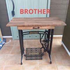 ROIROI【ロイロイ】ミシンテーブル　ブラザー　BROTHER ROIROI【ロイロイ】様専用ミシンテーブル ブラザー BROTHER - メルカリ