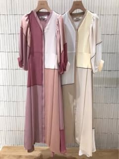 FurFur パッチワークワンピースのサムネイル