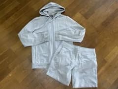 EMPORIO ARMANI(エンポリオアルマーニ)グレー セットアップ　短パンのサムネイル