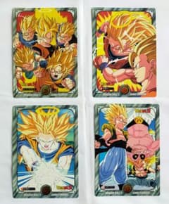 ドラゴンボールZ ジャンボカードダス 4枚 - メルカリ