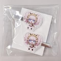 東武動物公園 ダンガンロンパ 江ノ島盾子 A賞 アクリルヘアクリップ 2