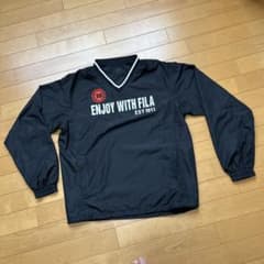 Thumbnail of FILA GOLF ピステ Vネック ブラック 長袖Ｍサイズ
