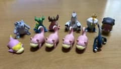 Pokemon Yoshinoya PokeMori Figure Set of 12 (Slowpoke, Gastrodon)