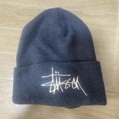 Stussy ニット帽 黒のサムネイル