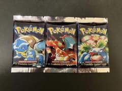ポケカ Base Set Booster Pack 1st Edition3P 新品 ポケカ Base Set Booster Pack 1st Edition3パック｜Yahoo!フリマ