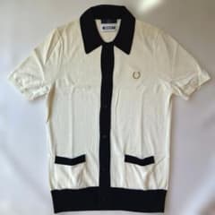 美品 Fred Perry Miles Kane コラボ ニット カーディガン