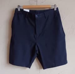 【新品未使用】ザラ匿名配送ZARA ハーフパンツ 紺のサムネイル