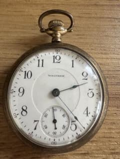 タ*ン様 Waltham 懐中時計 エングレービングデザイン - メルカリ