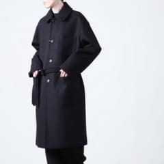 23aw COMOLI ウール カシミヤ ミリタリーコート Navy 3 - メルカリ