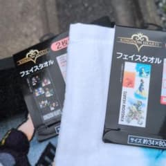 新品未使用】キングダムハーツ フェイスタオル 各1枚のセット - メルカリ