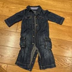 baby Gap デニムロンパースのサムネイル