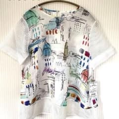 新品タグ付き⭐︎UNDICI・NOVE ウンディッチ・ノーベ 半袖ブラウス 