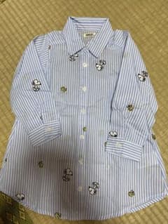 ★新品・未使用★スヌーピー　シャツワンピース95のサムネイル