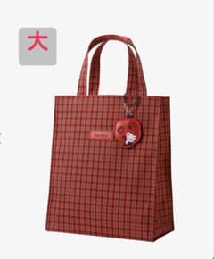 未開封】【完売品】familiar 赤 チェック トートバッグ 大 - メルカリ