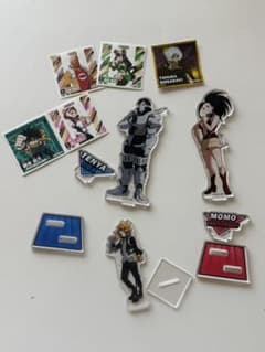僕のヒーローアカデミア アクリルスタンド ステッカー まとめのサムネイル