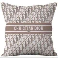 CHRISTIAN DIOR クッションカバー オブリーク柄 マキアート - メルカリ