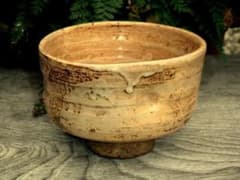 ♥古萩 半筒 茶碗 桐箱付き 萩焼 萩 骨董品 - メルカリ