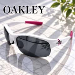 限定✨OAKLEY オークリー Commit ピンクリボン サングラス ホワイト