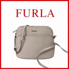 FURLA フルラ ショルダーバッグ ベージュ　ゴールド金具のサムネイル