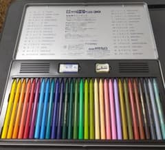 SAKURA クーピー30色　大人の塗り絵 特別配色のサムネイル