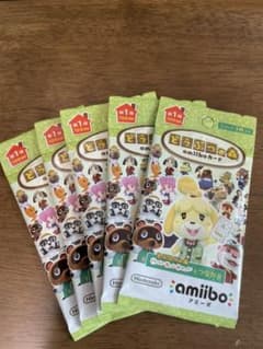 どうぶつの森 amiiboカード　未開封新品のサムネイル