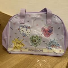 ポケモン ボストンバッグ プールバッグ パープル BPK5-2703のサムネイル