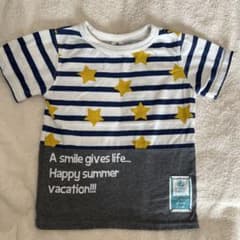 【サイズ120】星が可愛いＴシャツのサムネイル