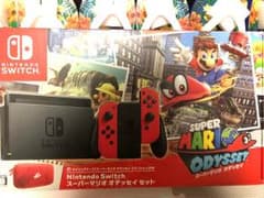 ニンテンドースイッチ マリオオデッセイ同梱版のサムネイル