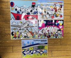【新品】スヌーピー クリアファイル 5枚セットのサムネイル