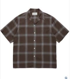 WACKO MARIA OMBRE CHECK OPEN COLLARSHIRTのサムネイル
