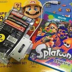 wii u マリオメーカー ４点セットのサムネイル