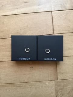 HORIZON PLAIN SILVER HOOP EARRING - メルカリ