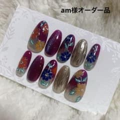 am様オーダー品 成人式ネイル 振袖 ハンドメイド作品のサムネイル