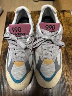 今日だけ特別!レア美品NEW BALANCE M990 CP2 USA 91/2 - メルカリ