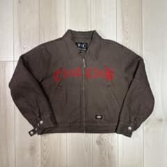 Thug Club×Dickiesブラウンデニムジャケット Mサイズ相当 - メルカリ
