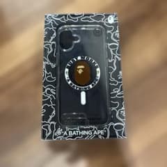 A BATHING APE 스마트폰 케이스 클리어 iPhone16plus