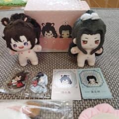 魔道祖師　kaze 10cm ぬいぐるみ 2体セット 骨あり　ぬい服付き 魔道祖師 kaze 10cm ぬいぐるみ 2体セット 骨あり ぬい服5種付き