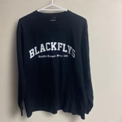 BLACKFLYS 長袖カットソー ブラックのサムネイル