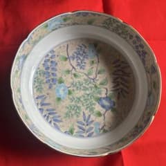 花柄陶器皿（専用箱付き）のサムネイル