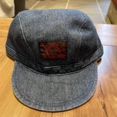 EVISU デニム ストライプ キャップ　リバーシブルのサムネイル