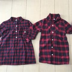 《値下げ中！》無印良品 チュニック 姉妹セットのサムネイル