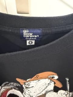 go slow caravan バーベキュー クマ Tシャツ Lサイズ相当のサムネイル