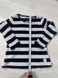 Noeil aime BeBe ストライプ トップス トレーナー　120cmのサムネイル
