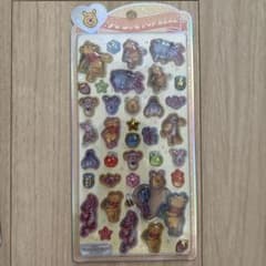 우루츄루 POP SEAL 스티커 곰돌이 푸