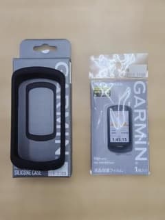 GARMIN Edge 1040 シリコンケース ＆液晶保護フィルム - メルカリ