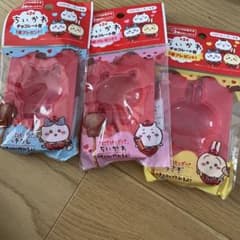 ちいかわ　ハチワレ　うさぎ　チョコレート型 3種セット
