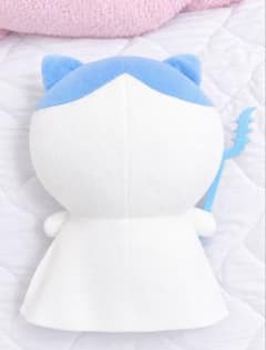 Chiikawa plush toy, calico cat, hunting stick