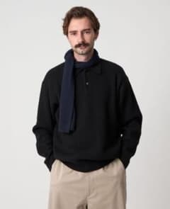 Steven Alan ラムズウール ポロカラー ニット NARROW - メルカリ