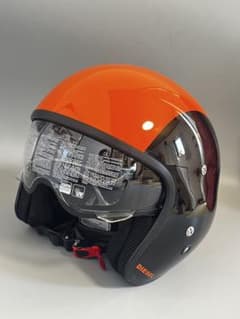 【極美品】AGV × DIESEL コラボ ジェットヘルメット XL オレンジ 極美品】AGV × DIESEL コラボ ジェットヘルメット XL オレンジ - メルカリ