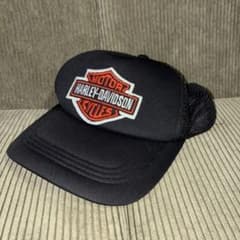 Harley-Davidson 트래커 캡 모자 블랙